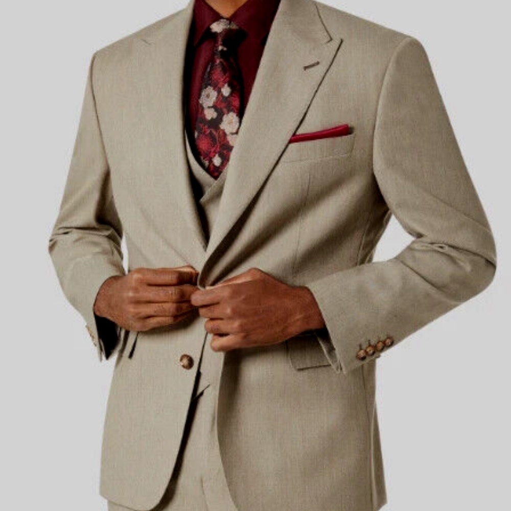 Tayion Suit Jacket Camel color Size 46R